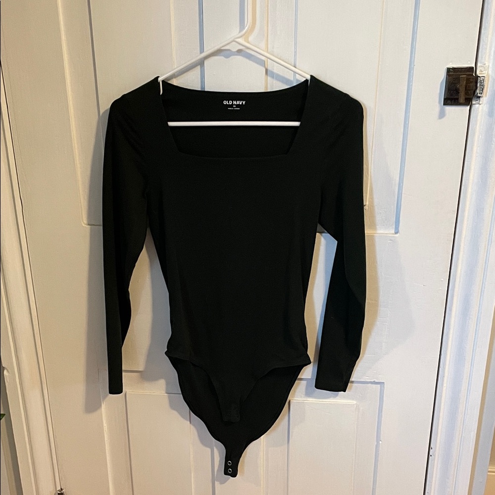 Old Navy Classic Black Bodysuit